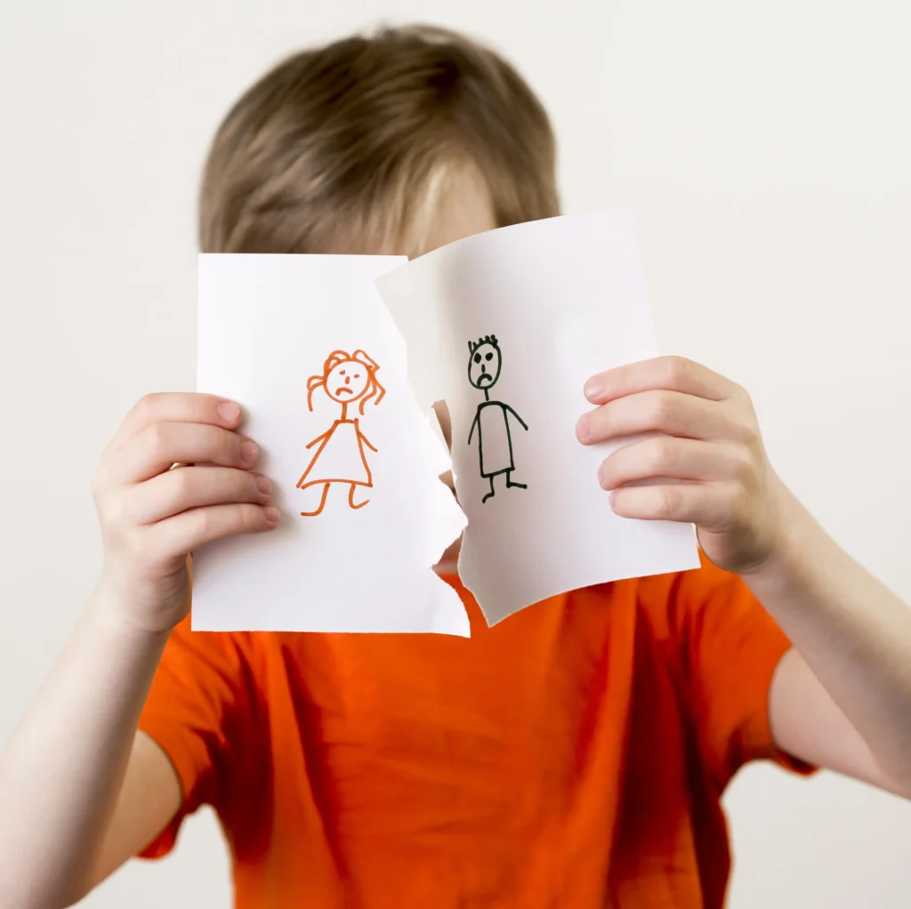 divorce enfant